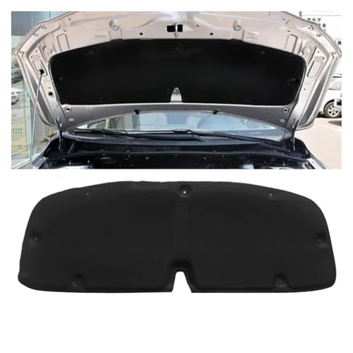 Für Toyota Für Corolla E140 2007-2013 Baumwollmatte Feuerfeste Abdeckung Soundzubehör Auto Schallschutzmatte Auto Motorhaube Sound Pad Dämmatte(Style A) von IMMLSX