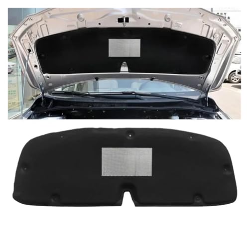 Für Toyota Für Corolla E140 2007-2013 Baumwollmatte Feuerfeste Abdeckung Soundzubehör Auto Schallschutzmatte Auto Motorhaube Sound Pad Dämmatte(Style B) von IMMLSX
