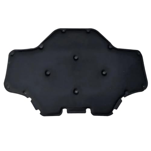 Für X3 G01 Für X4 G02 2018-2020 Auto Schwarz Silber Front Motor Schalldichte Haube Mit Schnalle Baumwolle Auto Motorhaube Sound Pad Dämmatte(Black) von IMMLSX