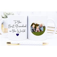 Grandad Photo Mug - Beste Opa Foto Collage Becher Neue Geschenk Custom Geburtstag Weihnachten von IMMOSS