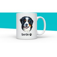 Personalisierte Berner Bergbecher, Berg Geschenk, Hundebecher, Geschenk Für Hund Mama, Geburtstag Weihnachten von IMMOSS