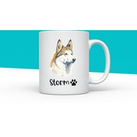 Personalisierte Husky Tasse, Geschenk, Hundebecher, Geschenk Für Hundemutter, Hundemama, Geburtstag Weihnachten Hundebecher Besitzer Geschenkidee von IMMOSS