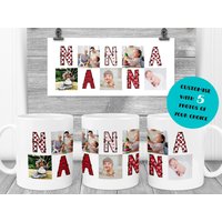 Personalisierte Nanna Foto Tasse - Best in The World New Geschenk Becher Geburtstag Weihnachten Neues von IMMOSS