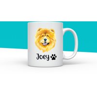 Personalisierter Chow Becher, Geschenk, Hundebecher, Geschenk Für Hundemutter, Geburtstag Weihnachten Hund Hundebesitzer Tasse von IMMOSS