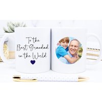 Personalisierter Grandad Fotobecher, Best in The World, New Gift, Father Es Day Birthday Christmas Grandkids von IMMOSS