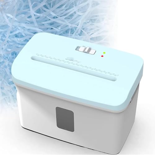 IMOSEI Crinkle Paper Shredded Cut Paper Machine, Automatic Zig Zag Shredded Paper Cutter, 8.5L Basket Capacity, Paper Shredder for Birthday Weddings Festival Box Hamper Crafts von IMOSEI