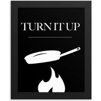 Turn It Up Wandkunst | Küche Dekor Wand Kunst Feinschmecker Koch Geschenk Kochen Turn It Up Wandkunst | Küche Dekor Wand Kunst Feinschmecker Koch Geschenk Kochen von IMPAPER