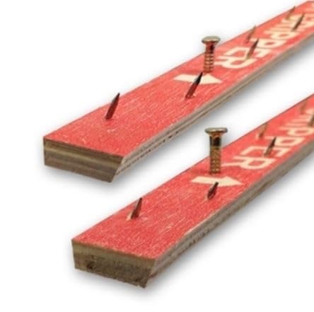 IMPERIAL STUDIOS Premium Teppich-Greiferstangen – Doppelzweck – 12,2 m/12 Meter – Metallstangen für Beton- oder Holzböden oder Treppen von IMPERIAL STUDIOS
