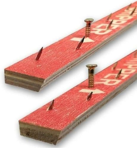 Premium Teppich-Greiferstangen – (3 Meter) für Beton- oder Holzböden oder Treppen – Doppelzweck – Greifstreifen für Unterlagen/Bodenbelag – einfache DIY-Packs von IMPERIAL STUDIOS