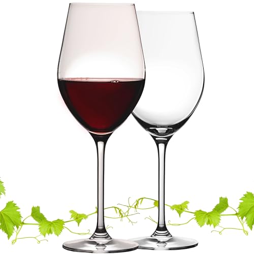 IMPERIAL Rotweingläser 300ml Set 2-Teilig 'Sydney' Bordeauxgläser aus Crystalline Glas Weinglas Spülmaschinenfest von IMPERIAL glass