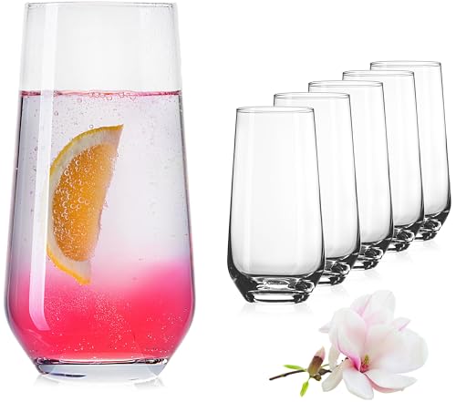 IMPERIAL Trinkgläser aus Glas 520ml (max. 440ml) Set 6-Teilig Getränkeglas Wassergläser Longdrinkgläser Cocktailgläser von IMPERIAL glass