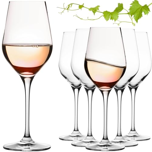 IMPERIAL Weißweingläser 200ml 'Sydney' Set 6-Teilig Riesling Glas aus Crystalline Glas Weingläser Spülmaschinenfest von IMPERIAL glass