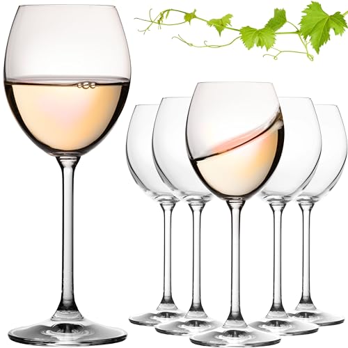 IMPERIAL Weißweingläser 250ml 'Venedig' Set 6-Teilig Riesling Glas aus Crystalline Glas Weingläser Spülmaschinenfest von IMPERIAL glass