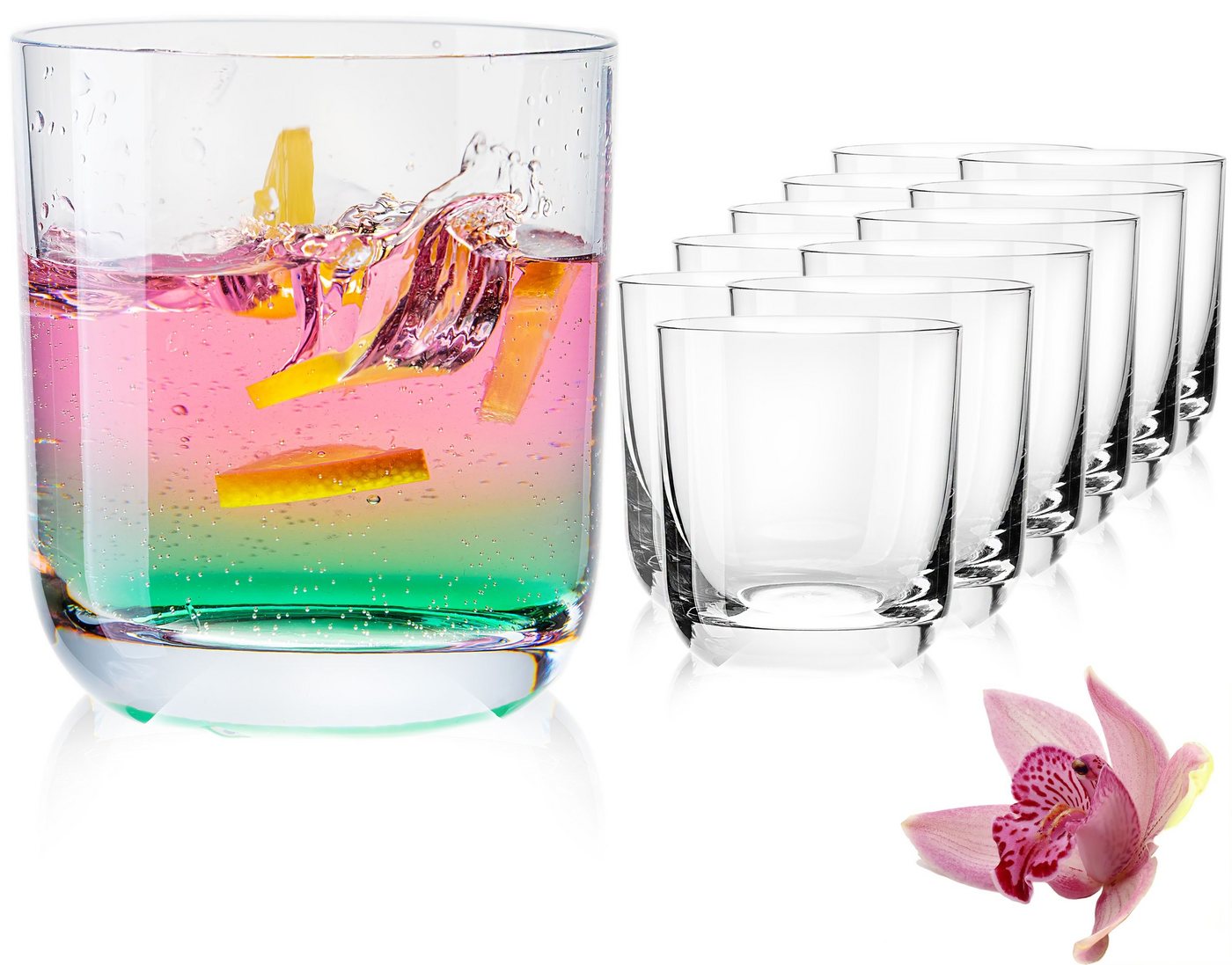 IMPERIAL glass Glas Trinkgläser, Glas, Whisky-Gläser Trinkgläser Wassergläser Saftgläser Cocktailglas von IMPERIAL glass
