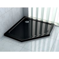 Impex-bad - 50 mm Duschtasse für five 100 x 100 (schwarz) - Schwarz von IMPEX-BAD