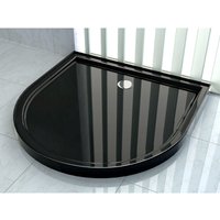 50 mm Duschtasse für U-Duschen 100 x 100 (schwarz) - Schwarz von IMPEX-BAD