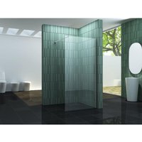 8 mm Duschwand sc 140 x 200 cm - Klarglas von IMPEX-BAD