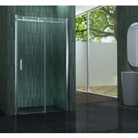 Impex-bad - 8 mm Nischen- / Schiebetür skido 120 x 195 cm - Klarglas von IMPEX-BAD