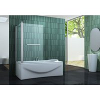 Eck-Duschtrennwand INTREXO 70 (Badewanne) von IMPEX-BAD