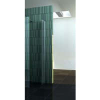 Impex-bad - 10 mm Duschtrennwand FREE-Mini 40 x 200 cm - Klarglas von IMPEX-BAD