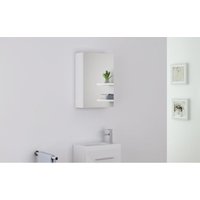 Badmöbel Spiegelschrank visit in weiß - Weiß von IMPEX-BAD