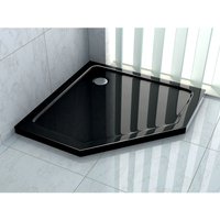 50 mm Duschtasse für five 90 x 90 (schwarz) - Schwarz von IMPEX-BAD