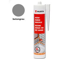 WÜRTH ACETATSILIKON 310 ml (betongrau) von IMPEX-BAD
