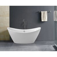 Freistehende Badewanne BW-IX060 - Weiß von IMPEX-BAD