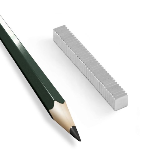 Neodym Magnet Quader klein 4-30mm N45-N52, Quader:12x6x2mm N52 5KG (20St.) von IMPLOTEX