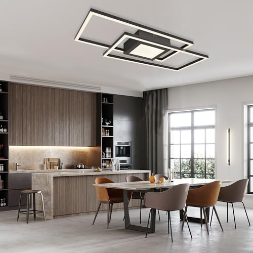 IMPTS LED Deckenleuchte Dimmbar Deckenlampe Eckig Modern Wohnzimmerlampe Flurlampe 30W Metall Deckenbeleuchtung Warmweißes 3000K für Wohnzimmer Küche Schlafzimmer Flur Balkon IMPTS LED Deckenleuchte Dimmbar Deckenlampe Eckig Modern Wohnzimmerlampe Flurlampe 30W Metall Deckenbeleuchtung Warmweißes 3000K für Wohnzimmer Küche Schlafzimmer Flur Balkon von IMPTS