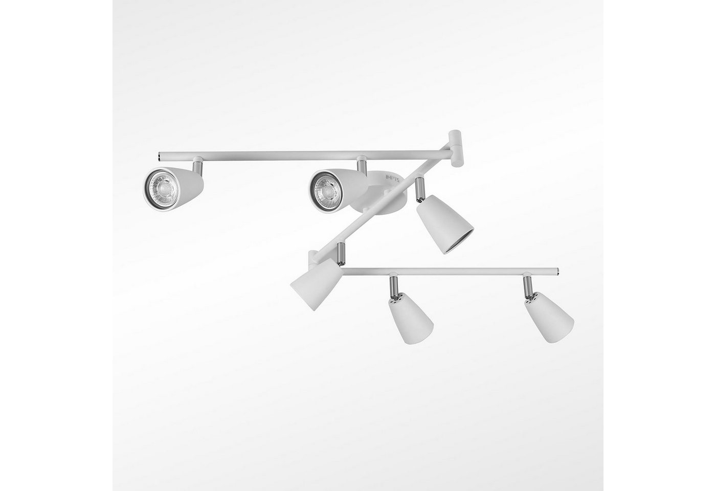 IMPTS LED Deckenspots, Nicht Dimmbar, LED wechselbar, Warmweiß von IMPTS