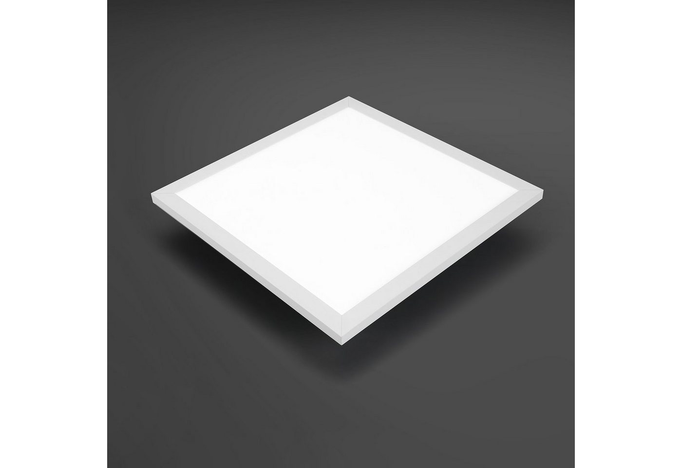 IMPTS LED Panel Deckenleuchte Ultra Flach, LED fest integriert, warmweiß, 3000K Warmweiß, Ultra Flach Deckenlampe, für Schlafzimmer, Keller, Küche von IMPTS