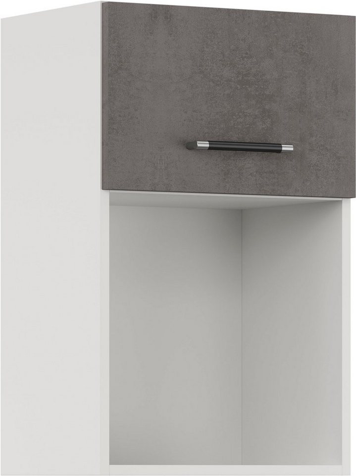 IMPULS KÜCHEN Klapphängeschrank "Prag und Valencia", Breite/Höhe: 45/72,3 cm vormontiert, mit Soft-Close, mit Klapptür und offener Nische von IMPULS KÜCHEN