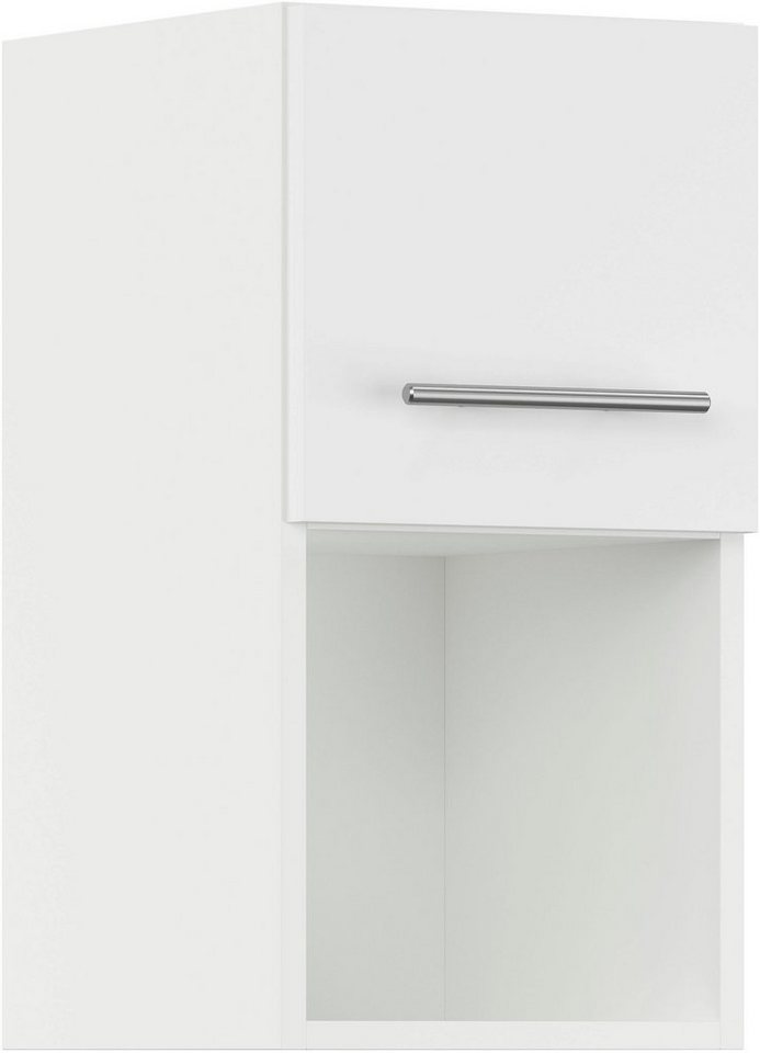 IMPULS KÜCHEN Klapphängeschrank "Prag und Valencia", Breite/Höhe: 30/57,9 cm vormontiert, mit Soft-Close, mit Klapptür und offener Nische von IMPULS KÜCHEN