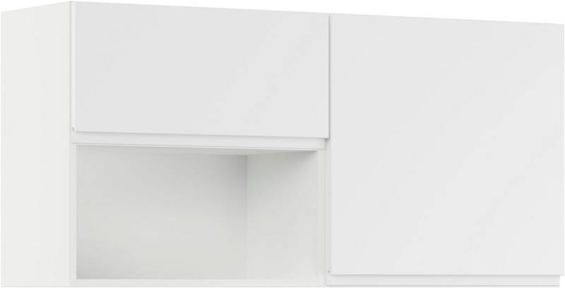IMPULS KÜCHEN Mehrzweckschrank-Set Warschau, (2-St., Hängeschrank und Hängeschrank mit offenem Regal, Breite 120 cm), Vielfältige Varianten verfügbar, kombinierbar mit anderen Artikeln von IMPULS KÜCHEN