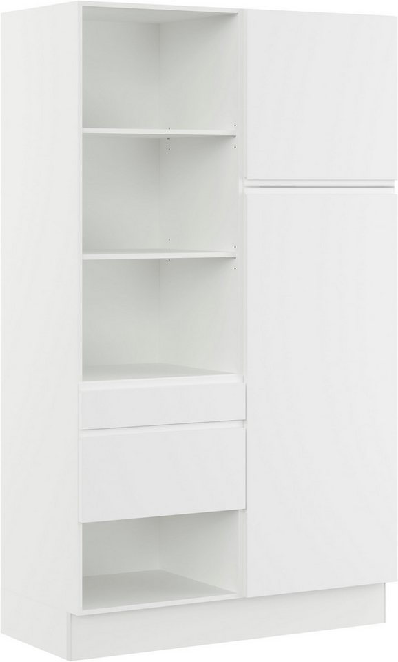 IMPULS KÜCHEN Mehrzweckschrank-Set Warschau, (3-St., Getränkekistenschrank und Seitenschrank, Breite 120 cm), Vielfältige Varianten verfügbar, kombinierbar mit anderen Artikeln von IMPULS KÜCHEN