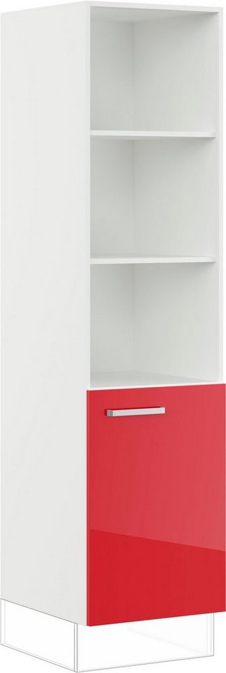 IMPULS KÜCHEN Seitenschrank "Turin", Breite/Höhe: 50/190,7 cm vormontiert, mit Drehtür, mit verstellbaren Fachböden von IMPULS KÜCHEN