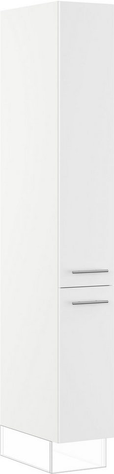 IMPULS KÜCHEN Seitenschrank "Valencia", Breite/Höhe: 30/205,1 cm vormontiert, mit Drehtüren, mit verstellbaren Fachböden von IMPULS KÜCHEN