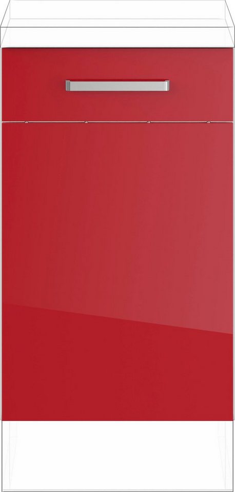 IMPULS KÜCHEN Türfront "Turin", Breite/Höhe: 45/71,7 cm, für einen vollintegrierten Geschirrspüler, mit verstifteter Front von IMPULS KÜCHEN