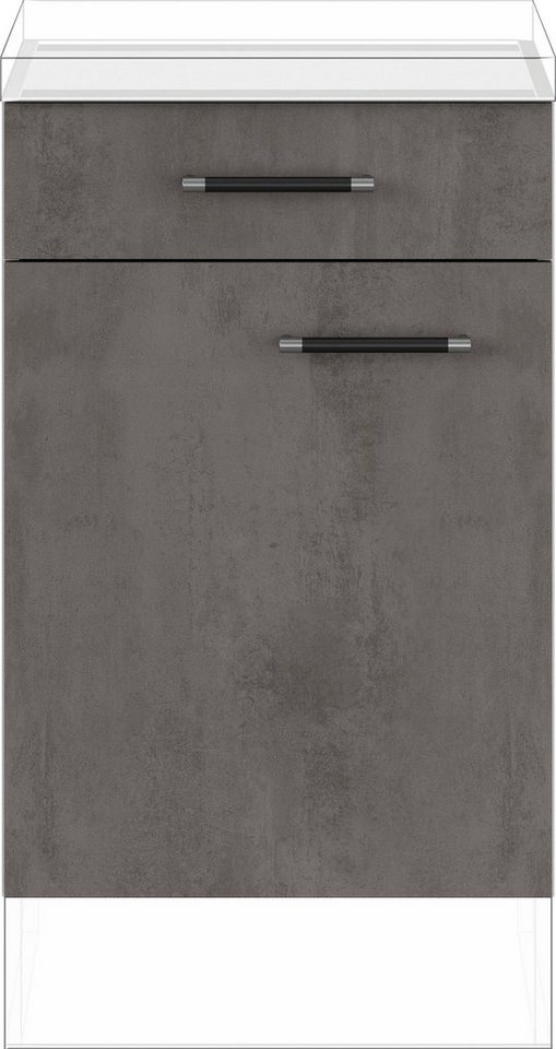 IMPULS KÜCHEN Unterschrank "Prag und Valencia", Breite/Höhe: 50/72,3 cm vormontiert, mit Soft-Close IMPULS KÜCHEN Unterschrank "Prag und Valencia", Breite/Höhe: 50/72,3 cm vormontiert, mit Soft-Close von IMPULS KÜCHEN