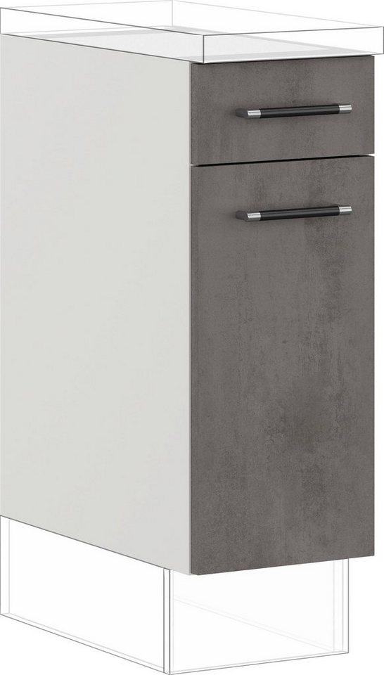 IMPULS KÜCHEN Unterschrank "Prag und Valencia", Breite/Höhe: 30/72,3 cm, mit Soft-Close vormontiert, mit Soft-Close IMPULS KÜCHEN Unterschrank "Prag und Valencia", Breite/Höhe: 30/72,3 cm, mit Soft-Close vormontiert, mit Soft-Close von IMPULS KÜCHEN