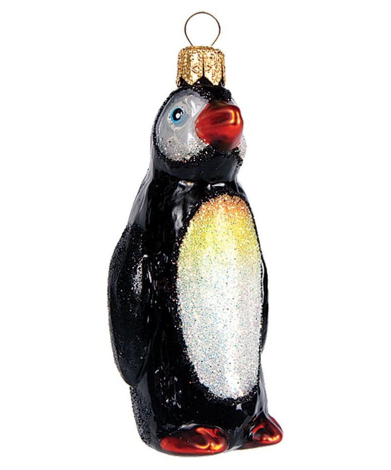 IMPULS Christbaumschmuck, Christbaumschmuck Glas Pinguin 8cm von IMPULS