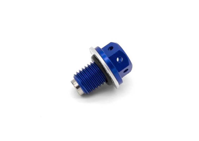 Ölablassschraube magnetisch & gelocht M12 x 1,5 Blau von IMR