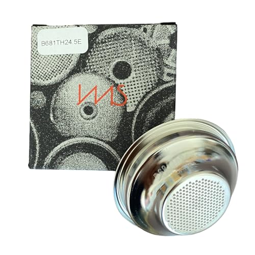 IMS B681TH24.5E | B68 1TH 24.5 E | Competition Präzisions-Filterkorb für 68 mm Siebträger | 6–9 gr. | 1 Tasse Einfacher Espresso | H24,5 | Edelstahl | Made in Italy IMS B681TH24.5E | B68 1TH 24.5 E | Competition Präzisions-Filterkorb für 68 mm Siebträger | 6–9 gr. | 1 Tasse Einfacher Espresso | H24,5 | Edelstahl | Made in Italy von IMS Filtri