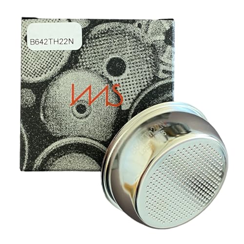 IMS Big Bang B642TH22N| B64 2T H22 N| Competition Präzisions-Filterkorb für 57 mm Siebträger | 13,5 – 19,5 gr. | Doppelter Espresso | H22 | Lelit und Ascaso 57 mm Gruppenkopf | Edelstahl | Made in Ita von IMS Filtri