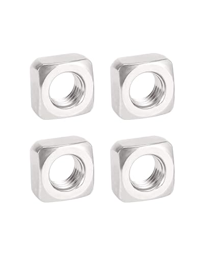 IMScrews M10 Vierkantmuttern, Edelstahl, 304 Stück, langlebig, für Reparaturen zu Hause und professionelle Technik, 5 Stück von IMSCREWS