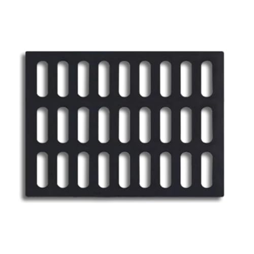 IMUNKT Robuste Abflussrost Kanalrost Gusseisen 40x20 40x30 50x20 50x40cm Ablaufgitter Außenablaufabdeckung Für Haus, Gehweg, Terrasse, Gewerbe(75x45x3cm/29.5x17.7x1.2in) von IMUNKT