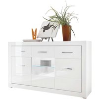 Sideboard Bianco weiß weiß Hochglanz B/H/T: ca. 164x97x42 cm von XXXL