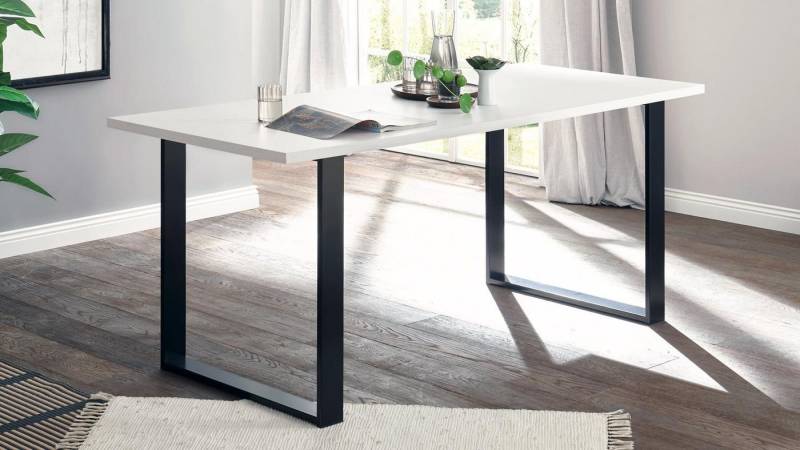 IMV Esstisch Esstisch Sherwood 03 Pinie weiß und anthrazit 180x80 cm IMV Esstisch Esstisch Sherwood 03 Pinie weiß und anthrazit 180x80 cm von IMV