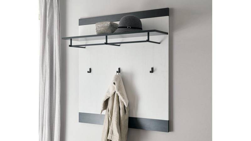 IMV Garderobenpaneel Wandpaneel Sherwood 74 Paneel Pinie weiß und anthrazit 92 cm IMV Garderobenpaneel Wandpaneel Sherwood 74 Paneel Pinie weiß und anthrazit 92 cm von IMV